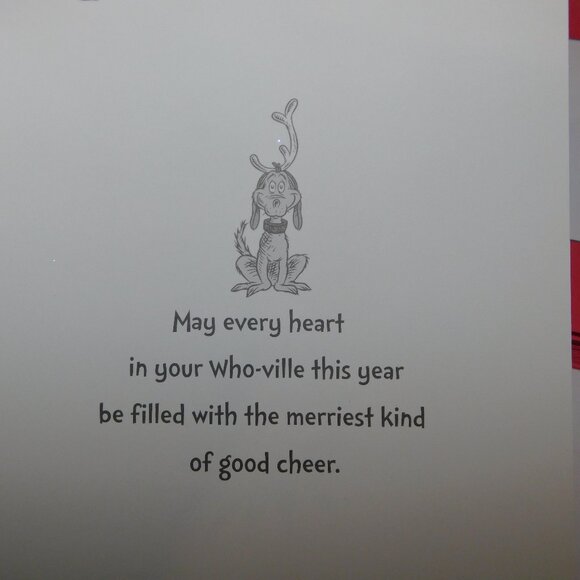 32 Hallmark The Grinch Who Stole Christmas Holiday Cards & Envelopes - Picture 5 of 6